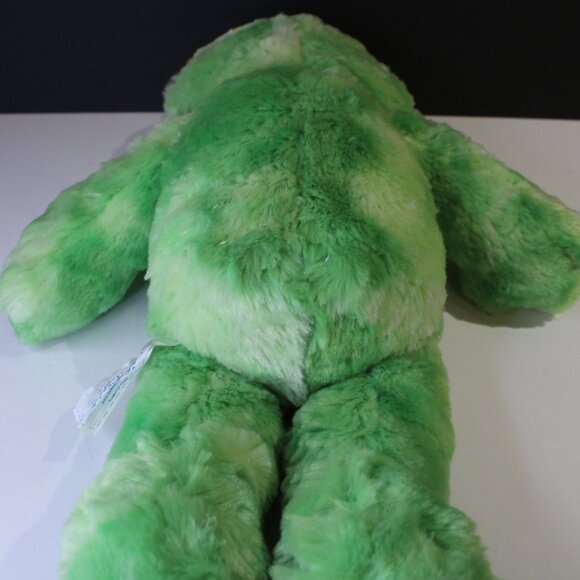Build a Bear green frog plush stuffed animal 16" GUC - Picture 3 of 8